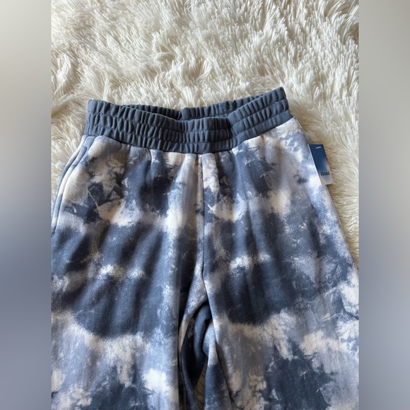 Abound | Blue and White Tie-Dye Joggers - Picture 3 of 7